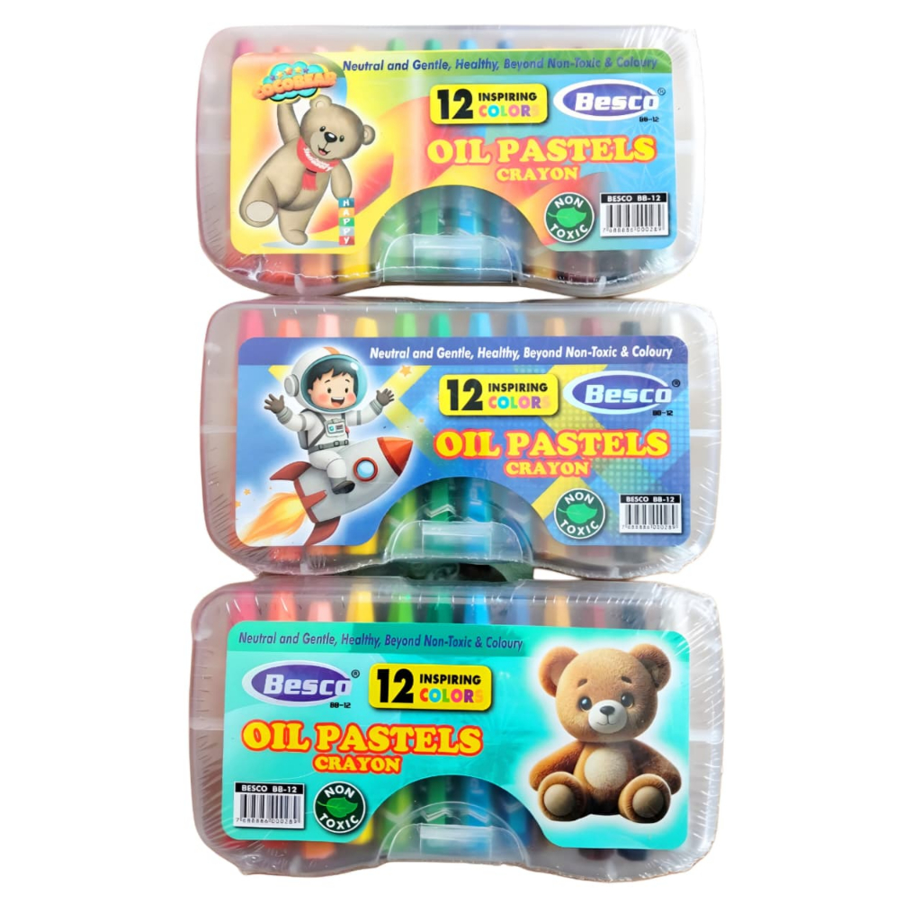 crayon oil pastel/krayon 12 warna /krayon oil pastel/crayon warna