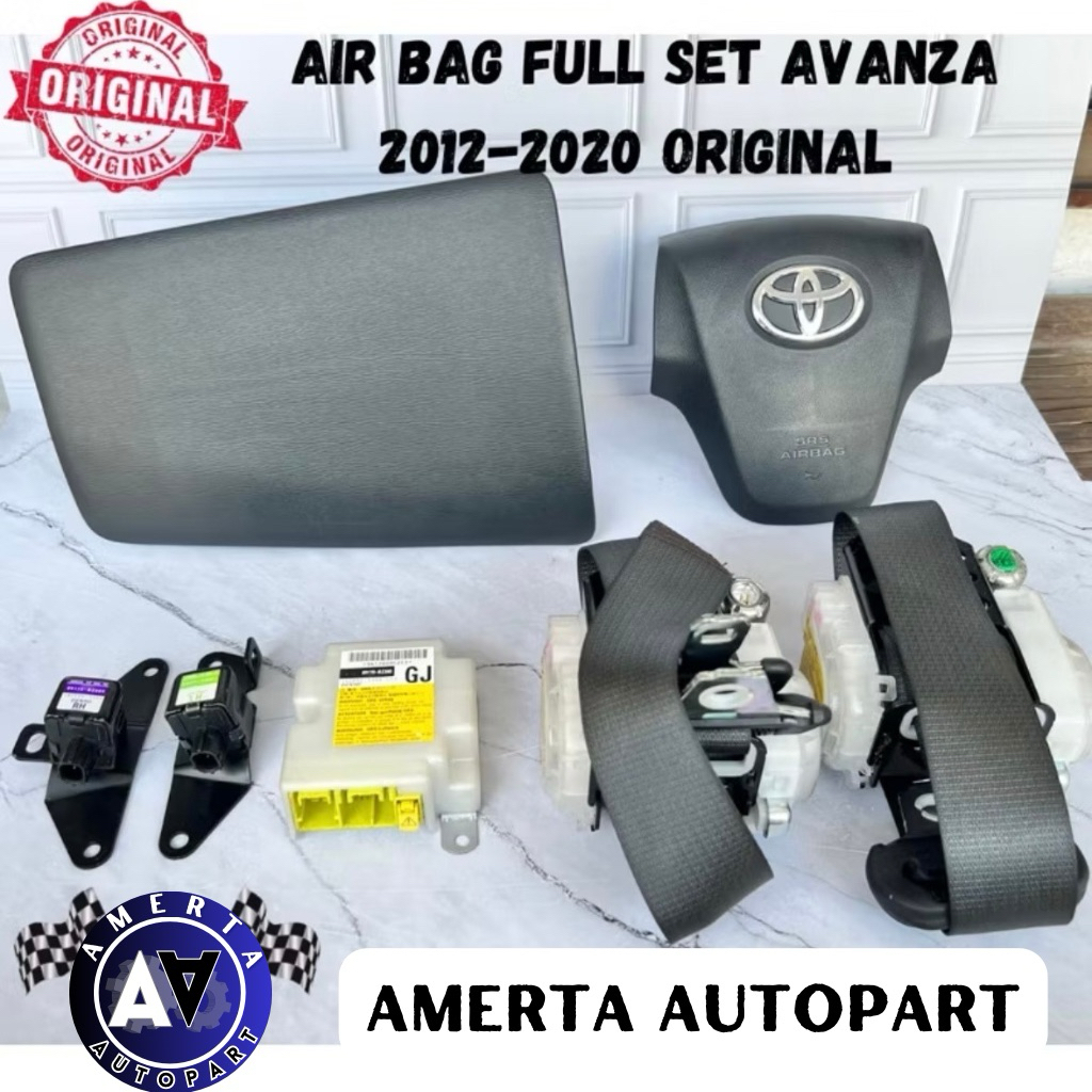 Airbag Full Set Avanza Xenia Veloz 2012-2015 Original