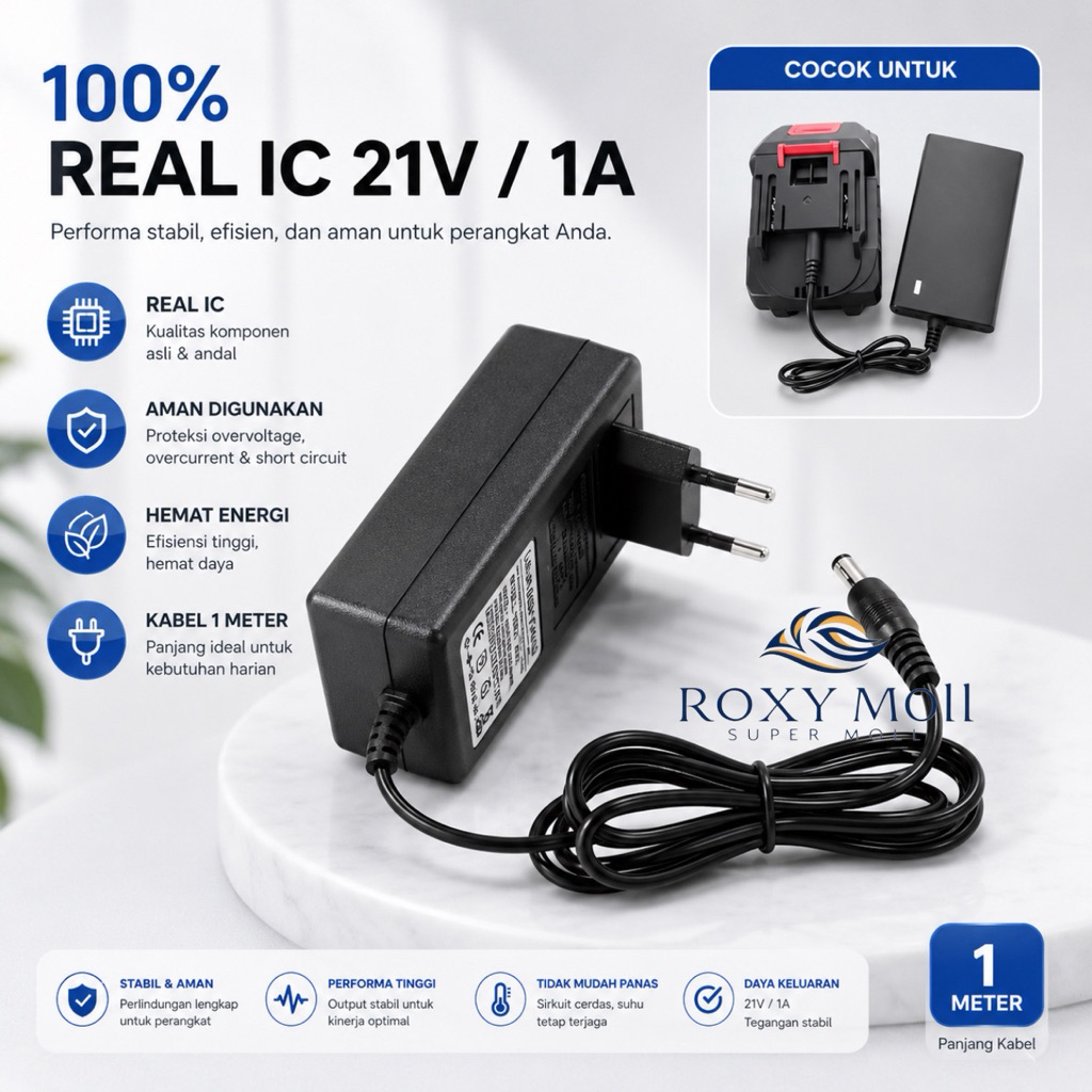 Charger Bor Impact  98vf 988vf 9888vf For Baterai ZPER Fast Charging AP96 APR 1M [ROXY]