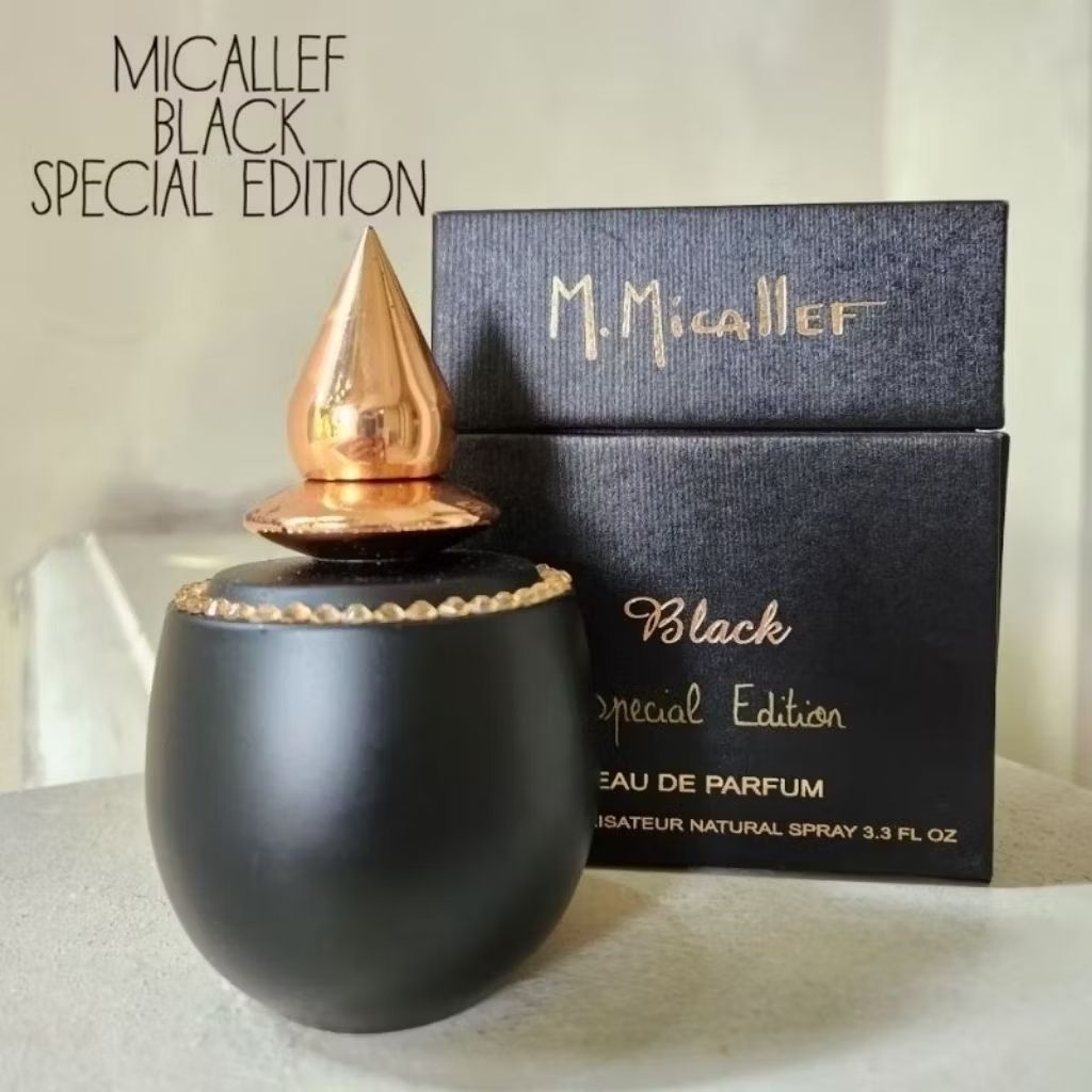 PARFUM ORIGINAL M.MICALLEF BLACK SPECIAL EDITION (women) REJECT/TESTER