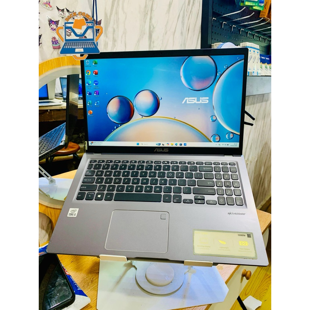 Asus X515Ja Backlit. core i5 gen 10. ram 8/256gb ssd. normal