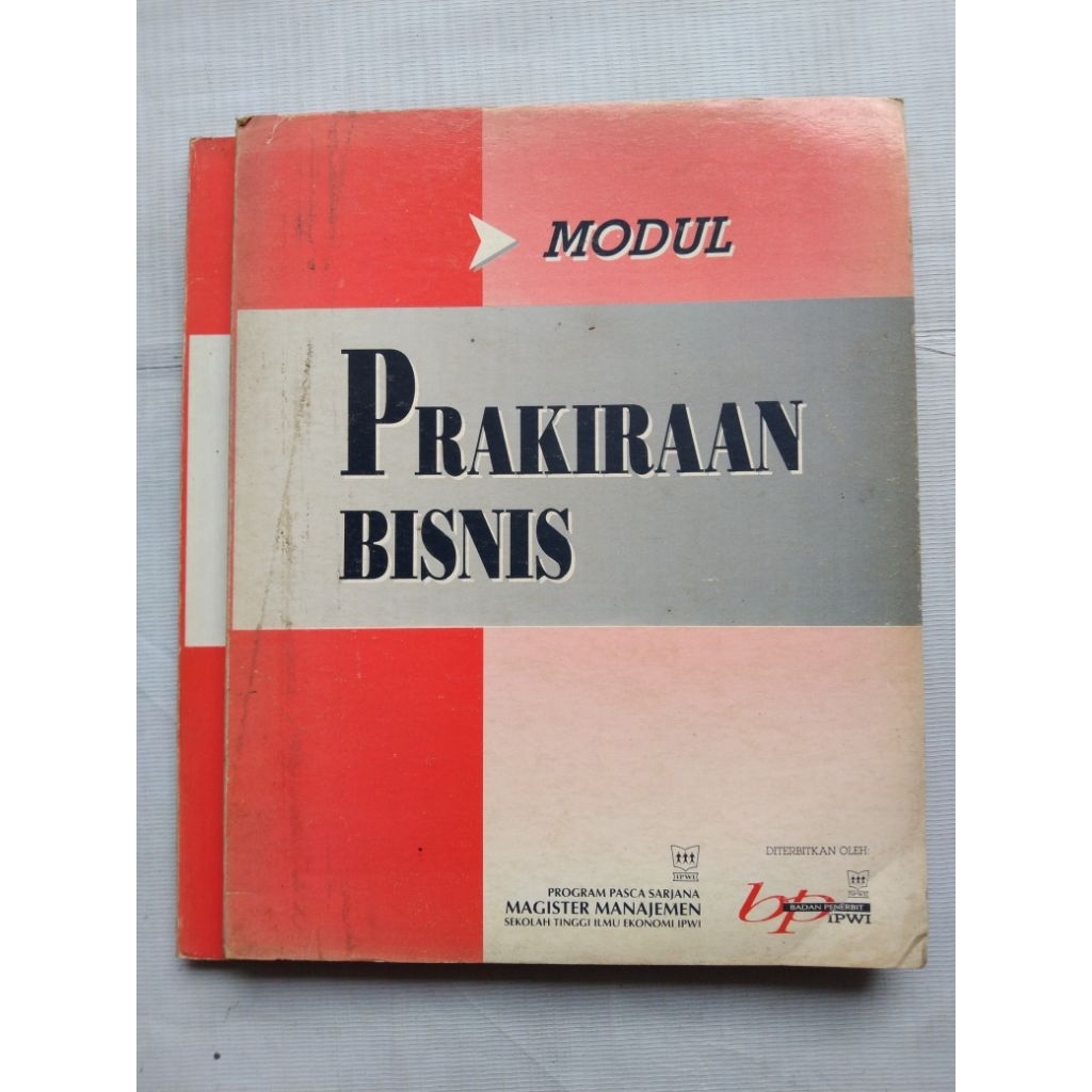 Buku Kuliah MODUL PRAKIRAAN BISNIS oleh Agus Sunyoto