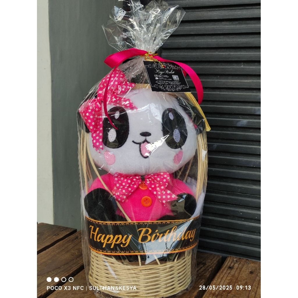 KADO BONEKA HAPPY BIRTHDAY