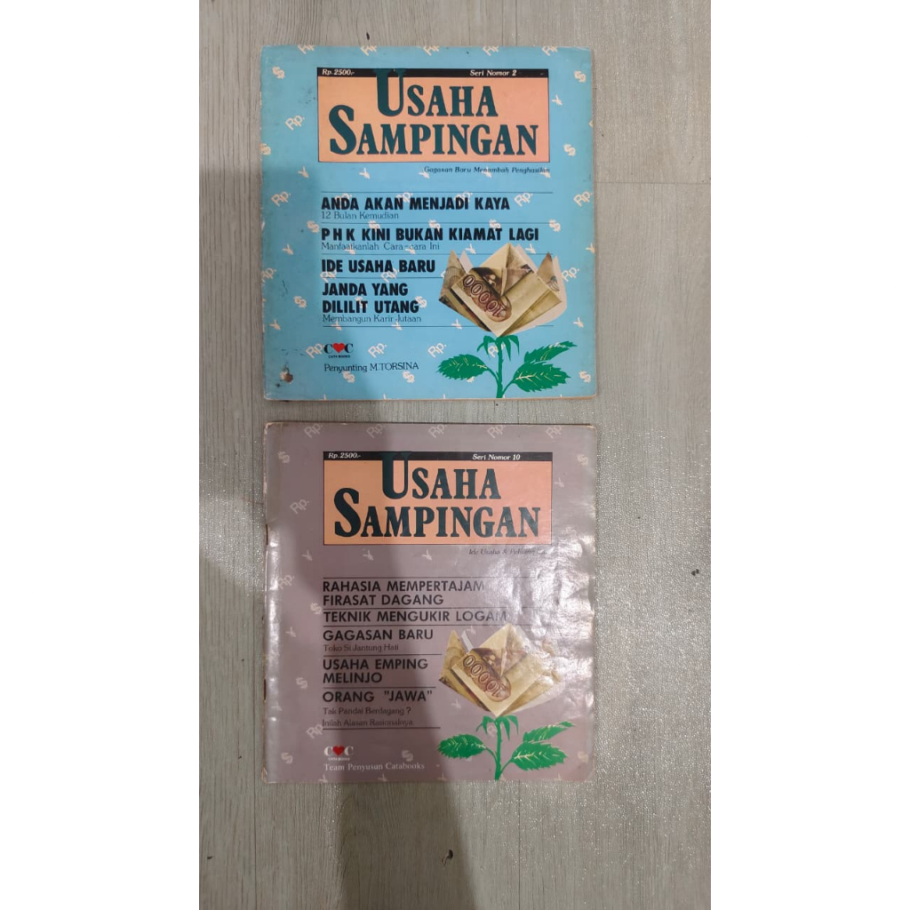 Buku Jadul Usaha Sampingan
