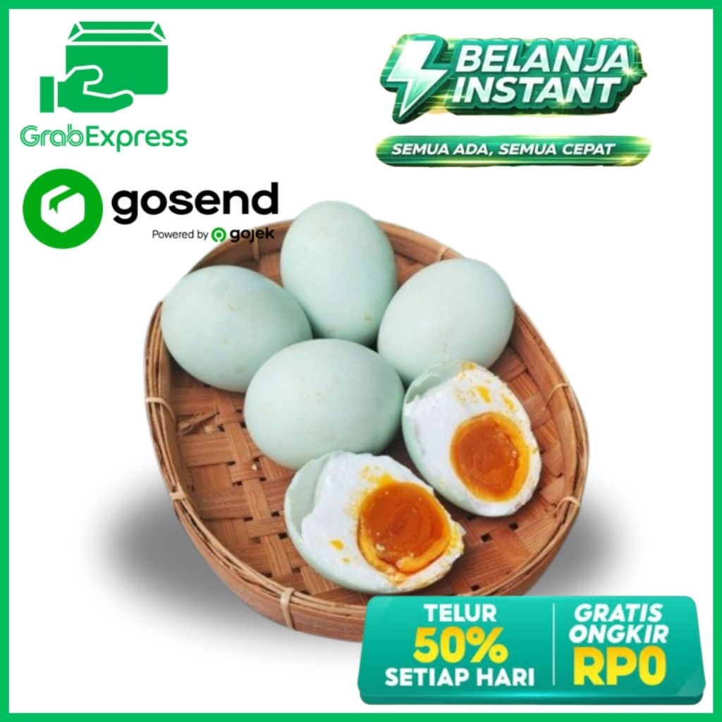 Telur Asin Matang - Kuning Telur Jingga