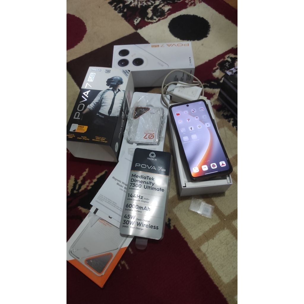 Tecno Pova 7 5g fullset Second