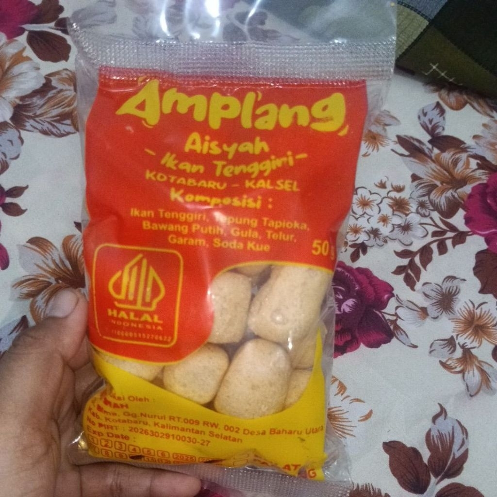 amplang tenggiri khas kalimantan