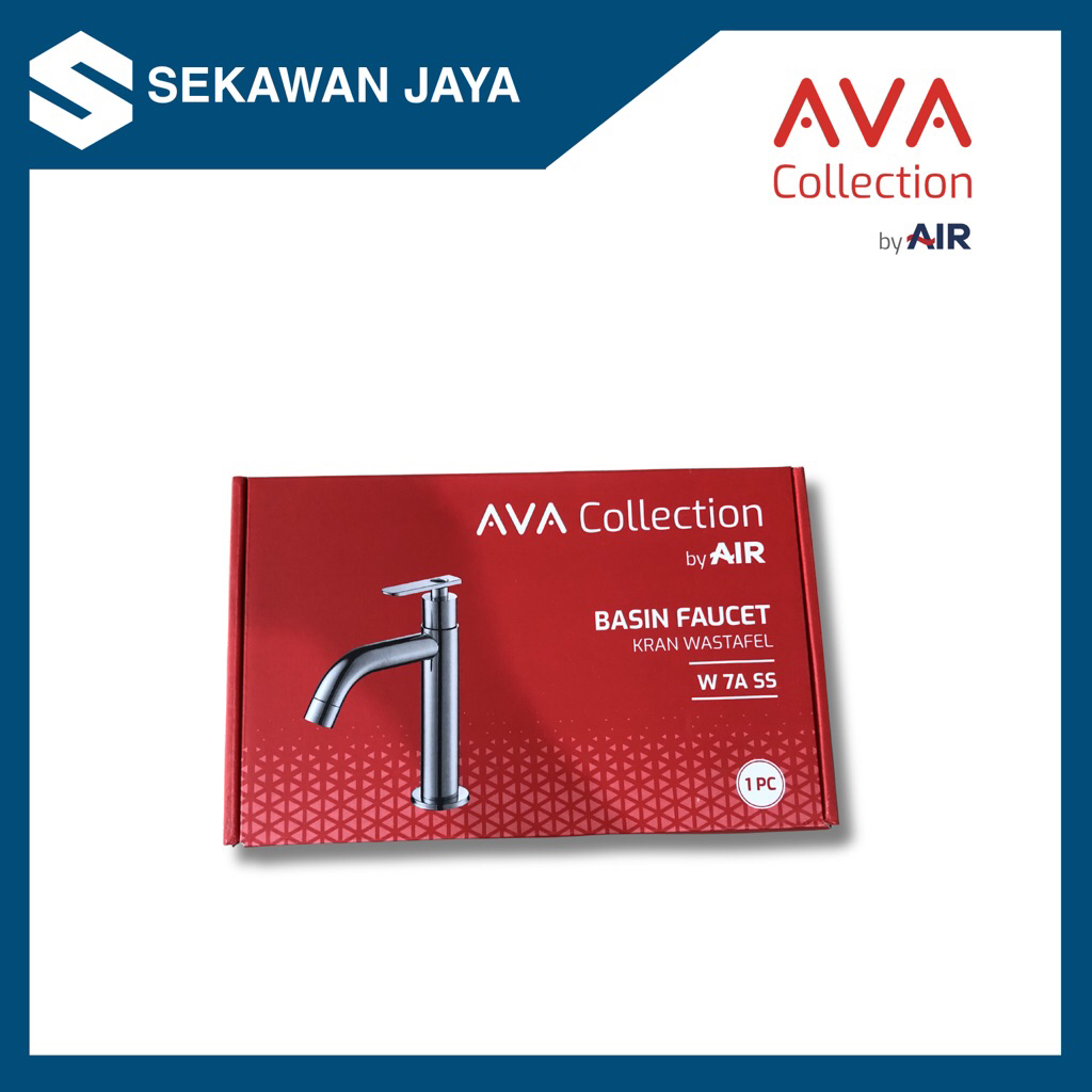 AVA Collection by AIR Basin Faucet W 7A SS Kran Wastafel Cuci Tangan Stainless Steel Minimalis Moder