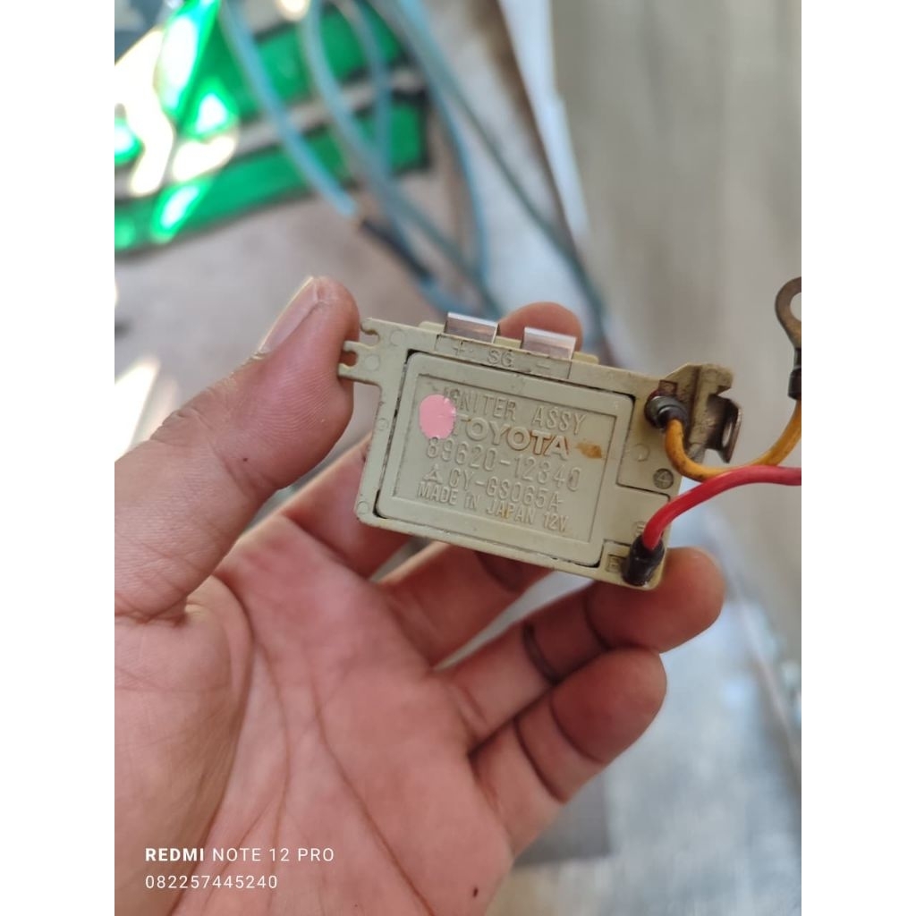 CDI Igniter Toyota Starlet warna Putih Keramik Original