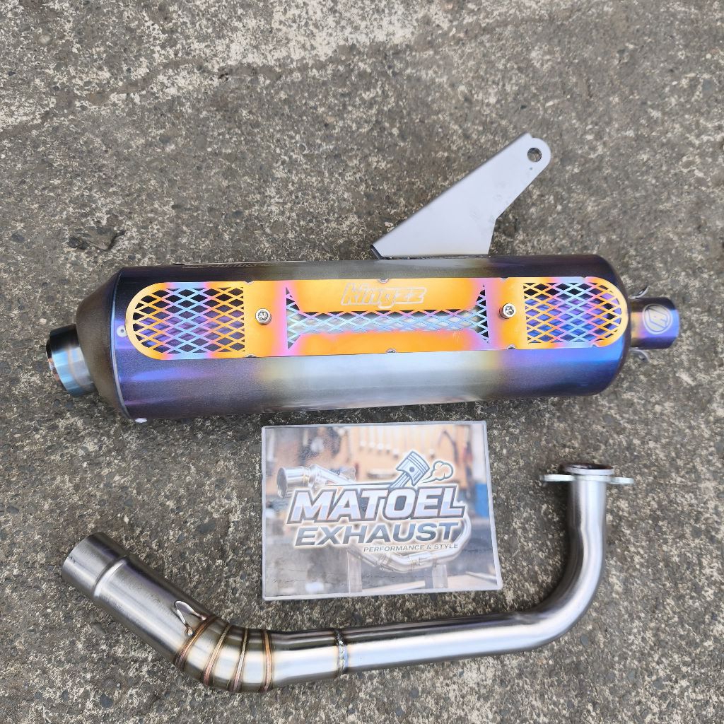 KNALPOT STANDAR RACING BEAT ESP, MIO SPORTY