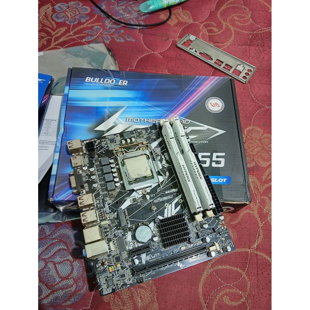 Paketan mobo H55 + i7 860 + Ram 8gb