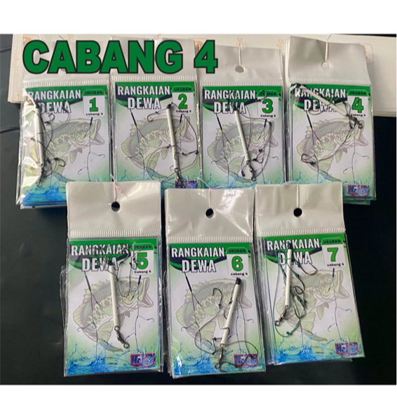 RANGKAIAN LUMUT PANCING / RANGKAIAN NILA 4 MATA KAIL / 5 MATA KAIL / 2 MATA KAIL