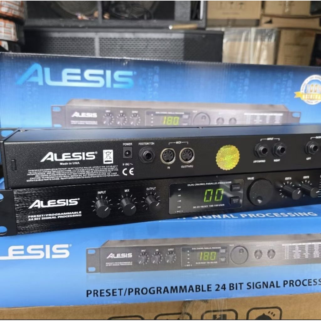 Efek vokal alesis made in USA kuping besi original
