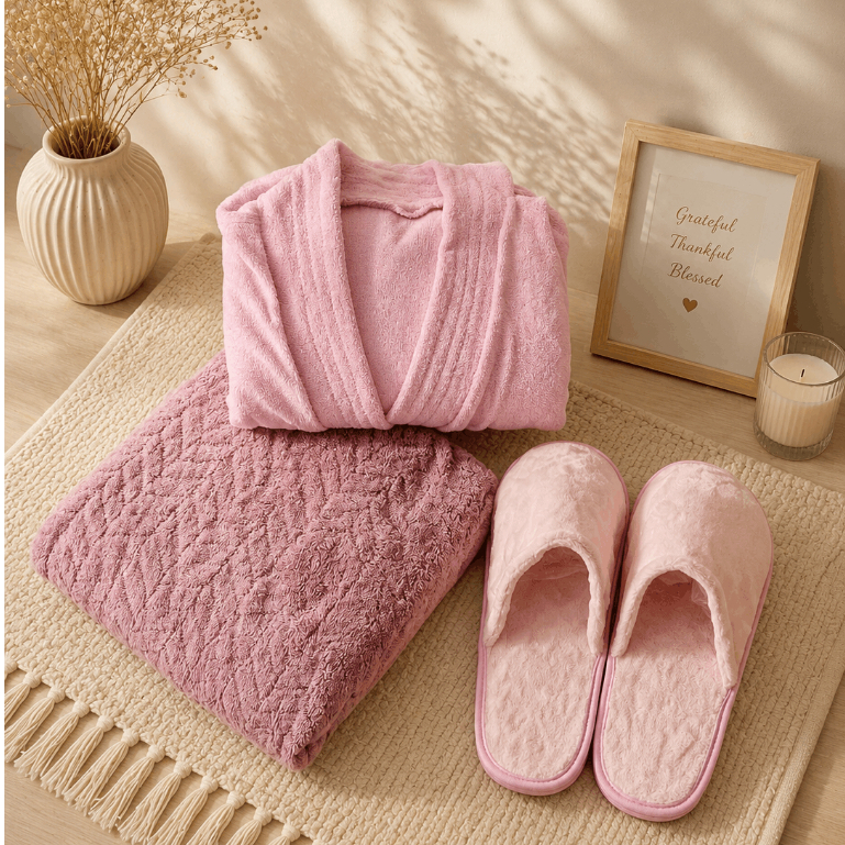 KADOHALUS - KIMONO HANDUK SLIPPER/ KADO SET PERNIKAHAN/ SESERAHAN HANDUK