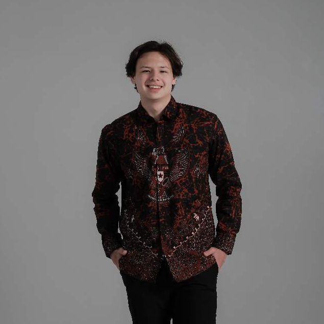 Arkana Batik Slimfit Motif Garuda