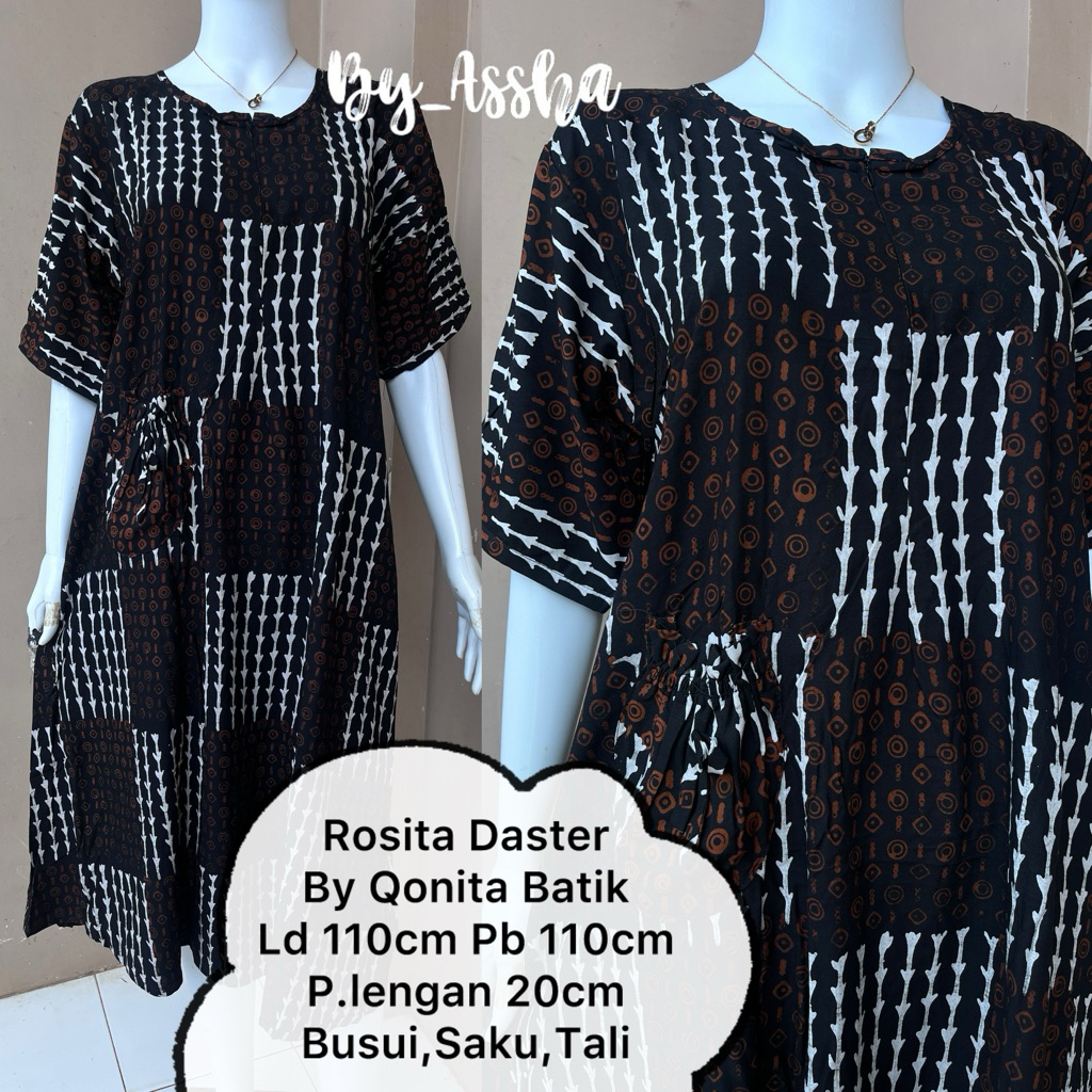 Daster Batik Qonita Pekalongan Rosita Sogan Busui