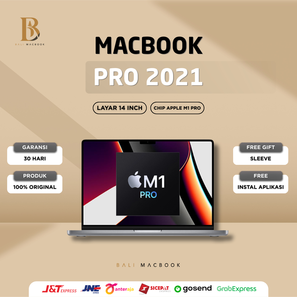 Macbook Pro 2021 14 inch | Chip M1 Pro | Ram 16GB - 32GB |  SSD 512GB - 1TB | Second ORIGINAL