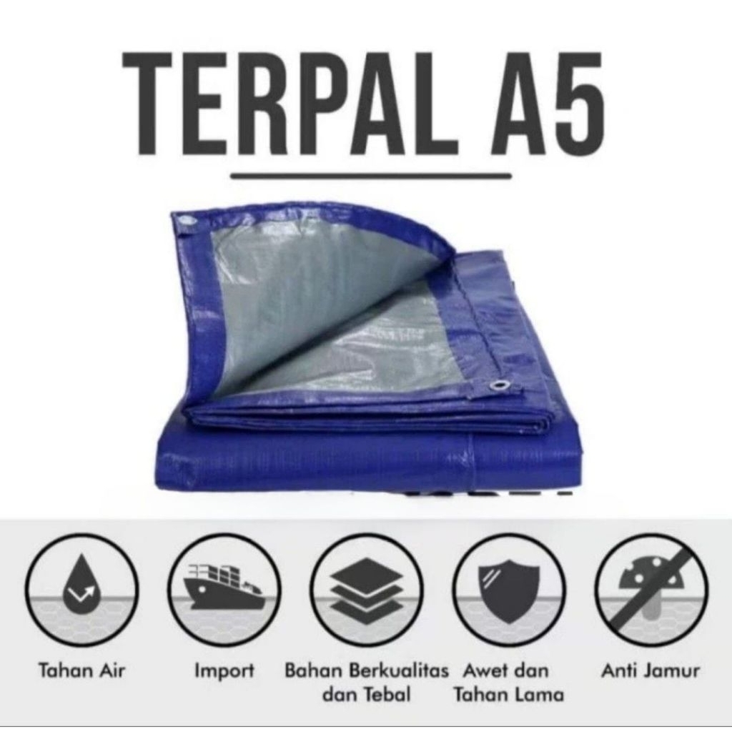 Terpal a5 uk 10x15 atau 10 x 15 meter