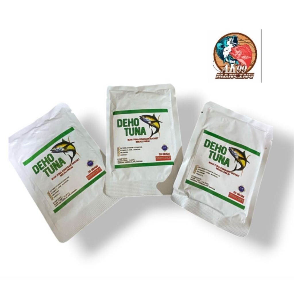 Deho Tuna Sachet 20 gr - Umpan Ikan Deho Kemasan