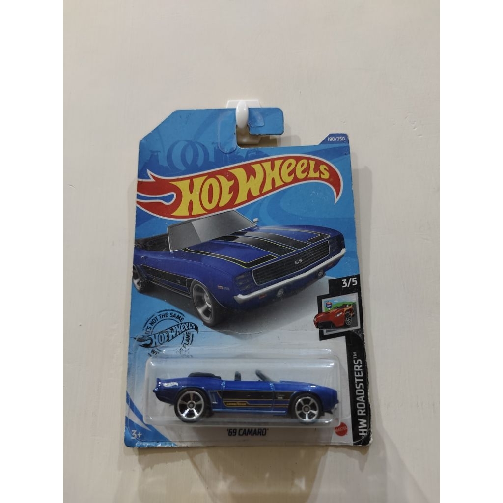 HotWheels 69 Camaro Biru
