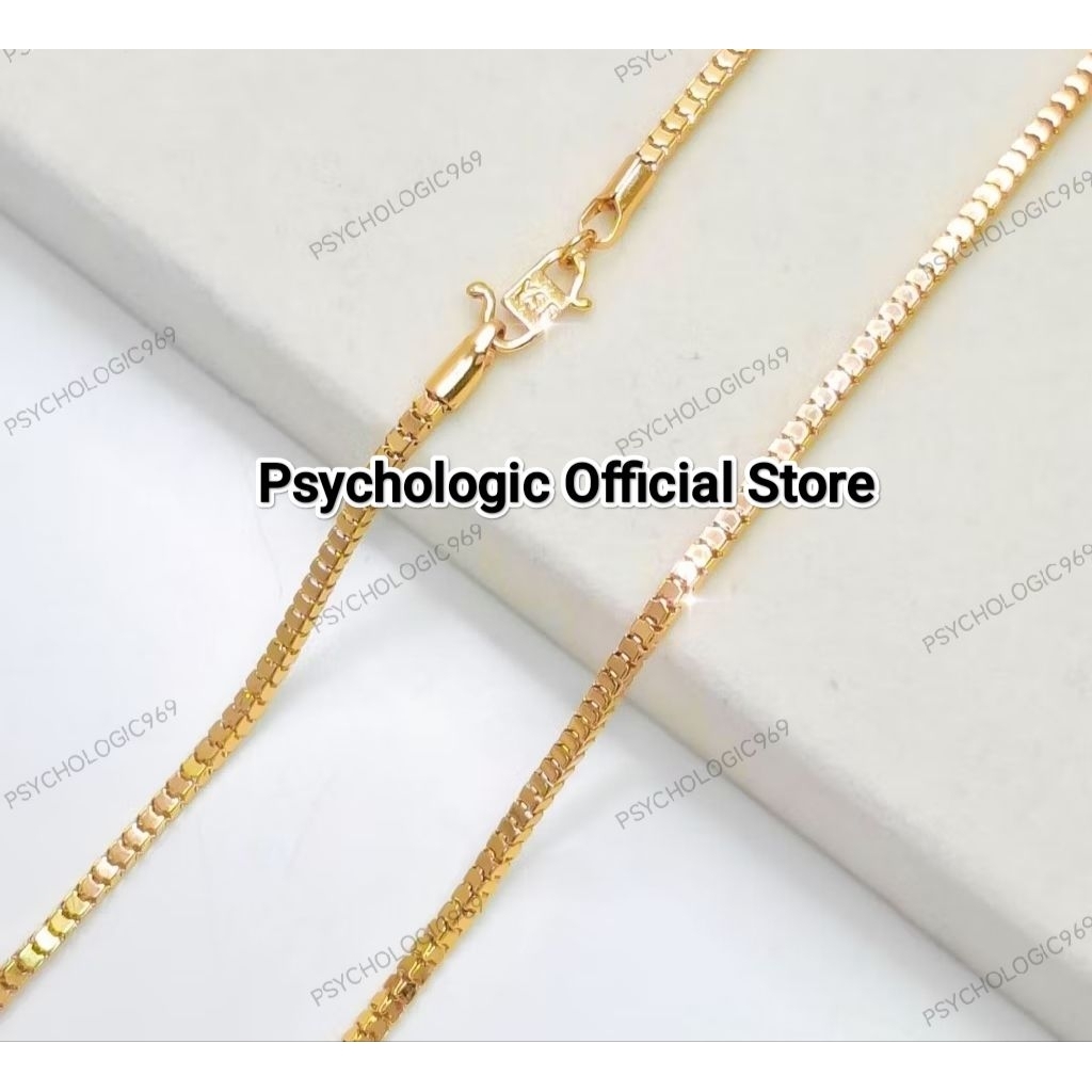 Kalung Xuping Perhiasan Wanita Imitasi Kalung Emas Imitasi Lapis 18K