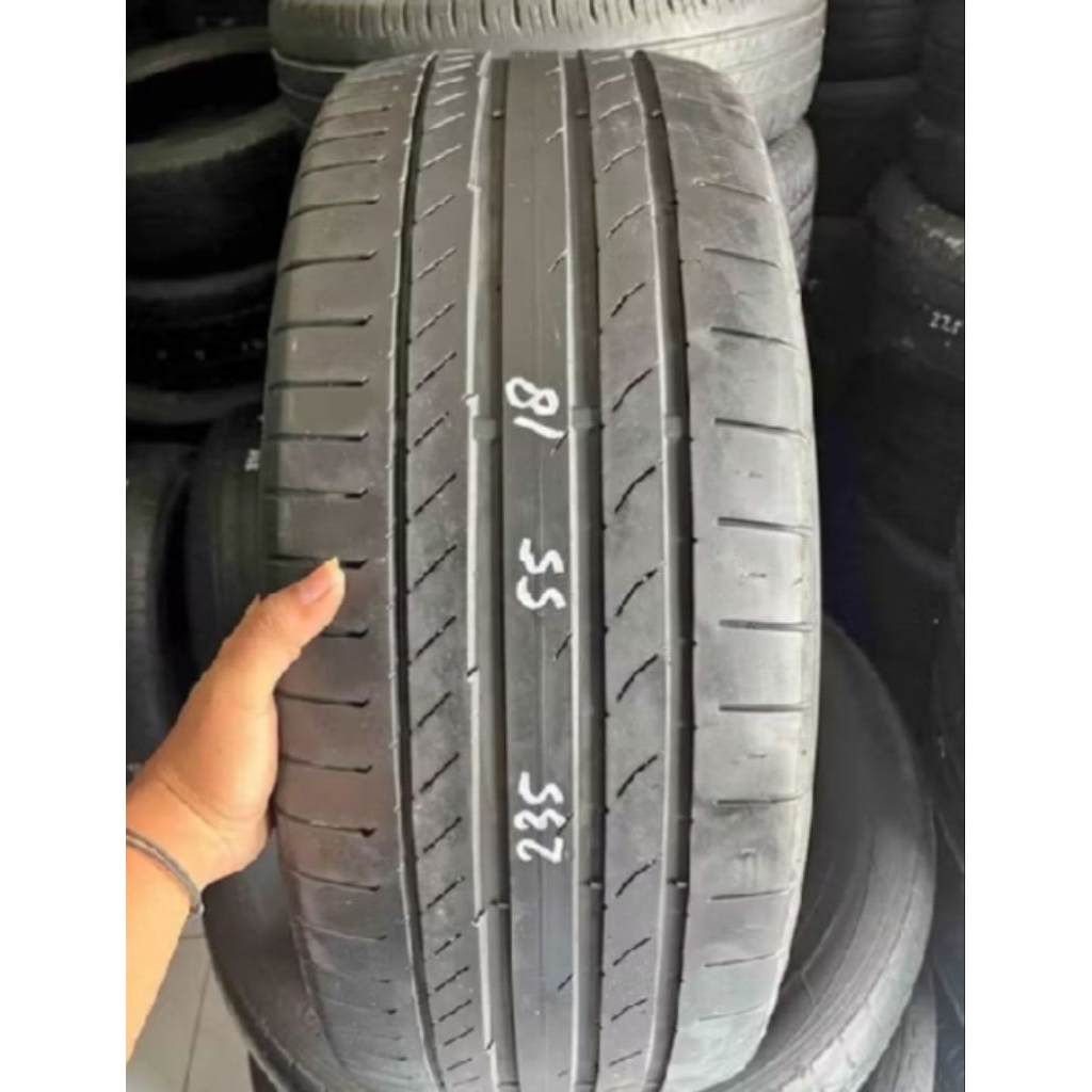 Ban mobil copotan UK 235/55 R18 ban mobil bekas tubles ban mobil second berkualitas siap pakai