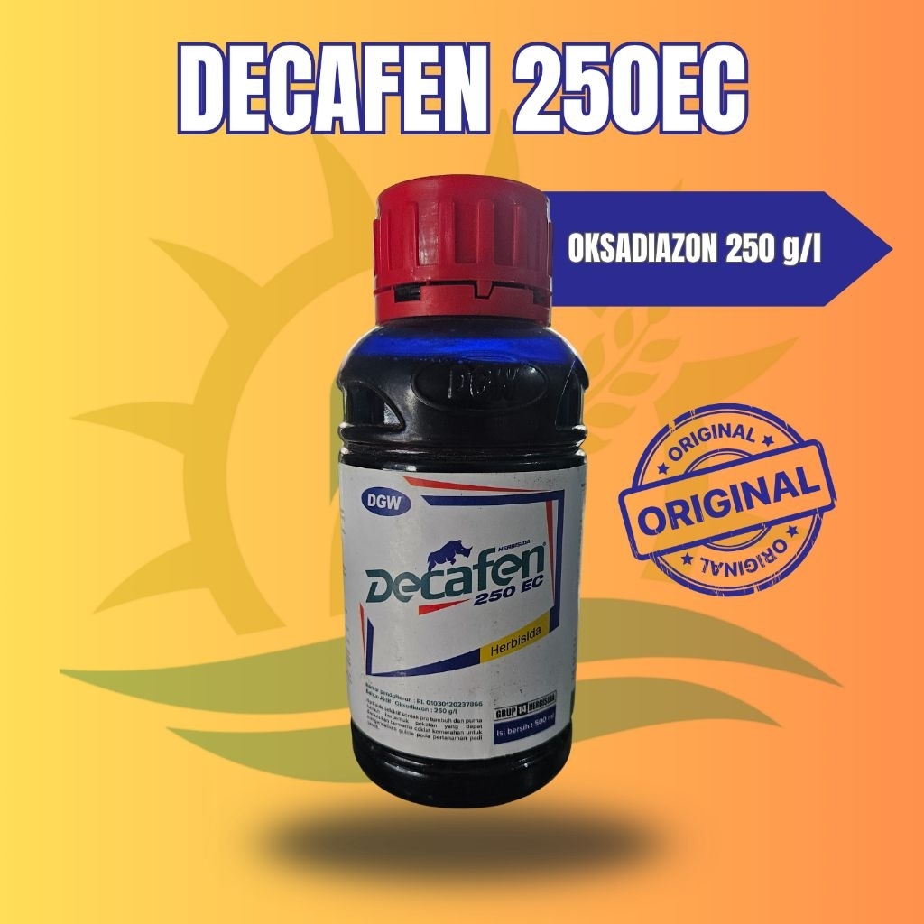 Decafen 250EC 500ml Herbisida Persiapan Sebelum Tanam Padi & Bawang