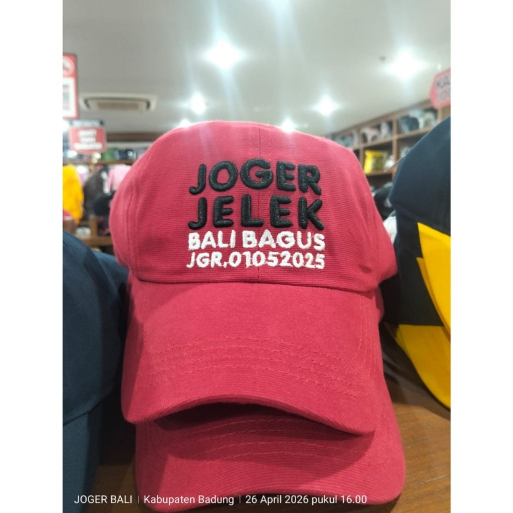 Topi Joger Bali (100% ORIGINAL JOGER BALI)