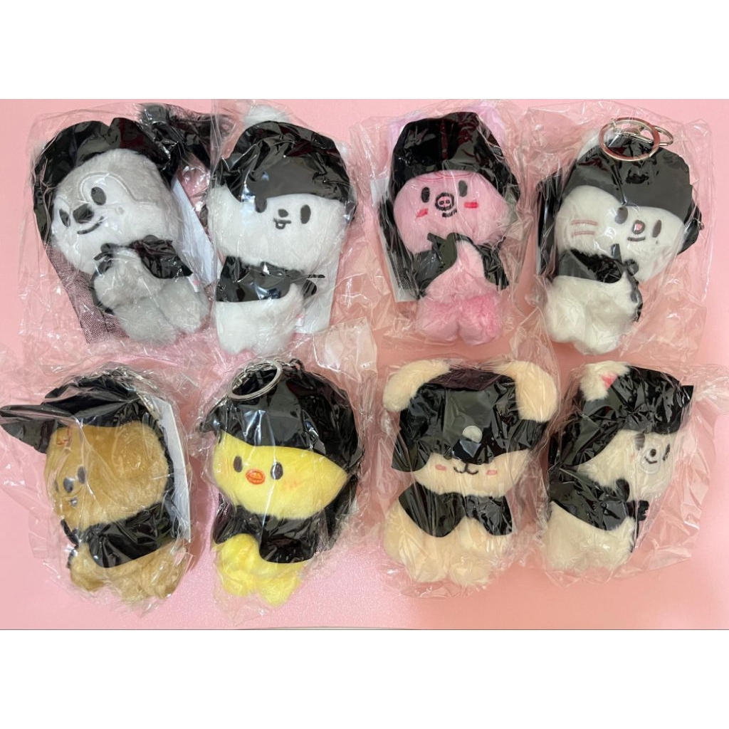 [Ready Stock] Stray Kids Skzoo Keyring Magnet Costume Plush Skzoo Climbing Hippers Ver MD Do It