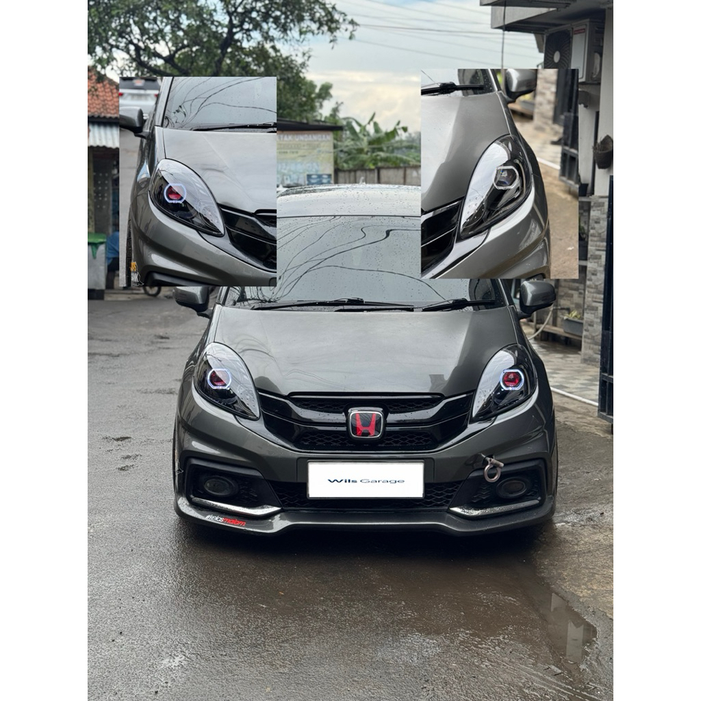 Fullset Custom Headlamp Brio/Mobilio Old Biled Vinyx P75 3inch