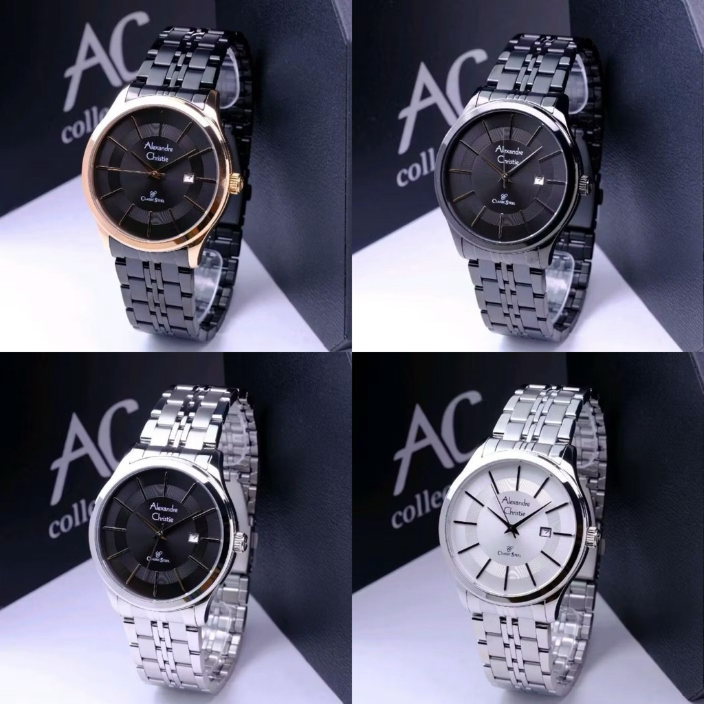 Jam Tangan Pria Alexandre Christie 8348 AC8348 AC 8348MD (ORIGINAL)