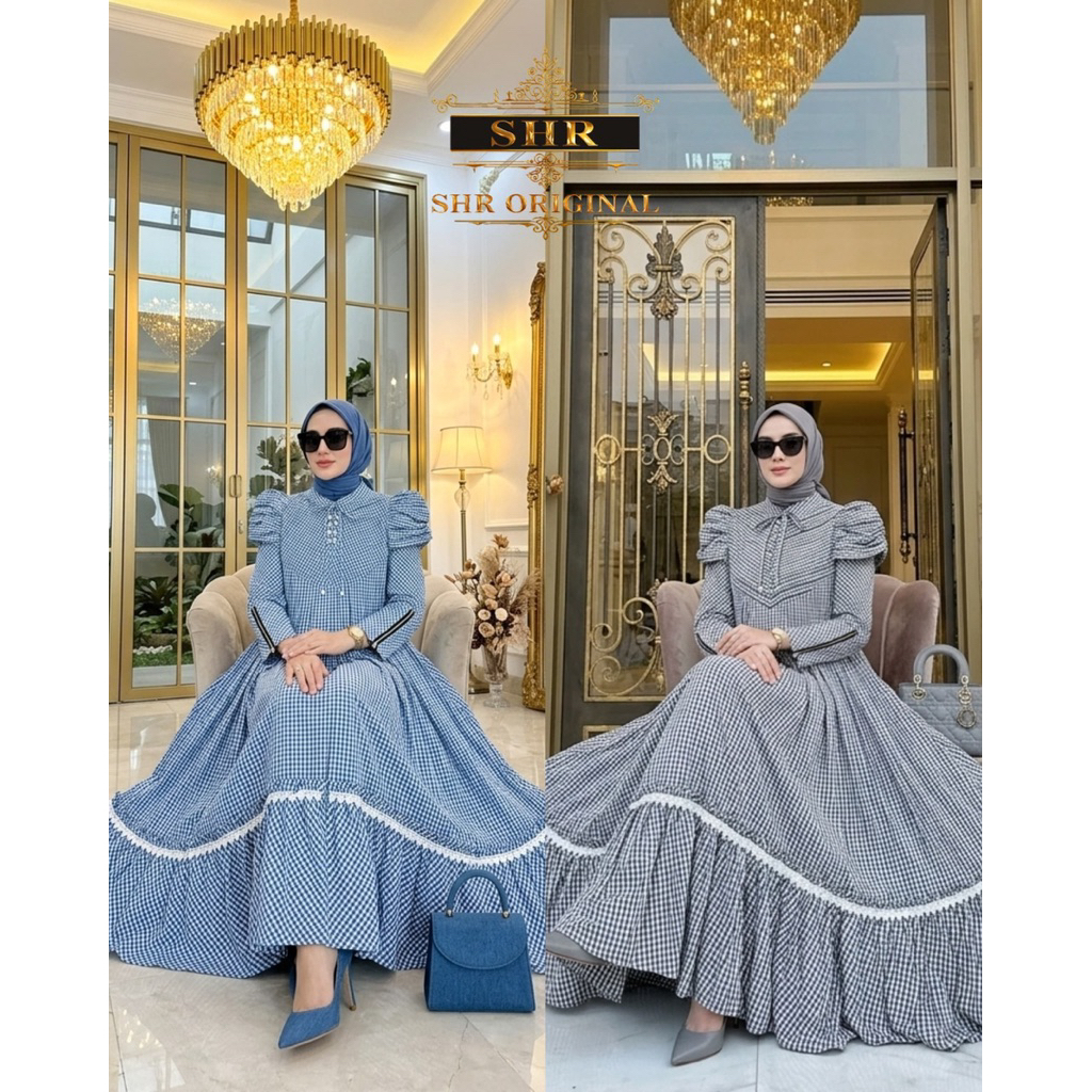 “BY SHR ORI NEW” READY MIDI DRESS TERPESONA KATUN KOTAK BY SHR ORI