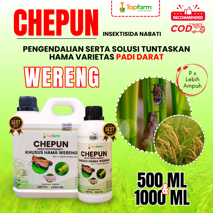 Insektisida Wereng Padi Darat / Insektisida Pembasmi Wereng Padi / Insektisida Topfarm /  Obat Pemba
