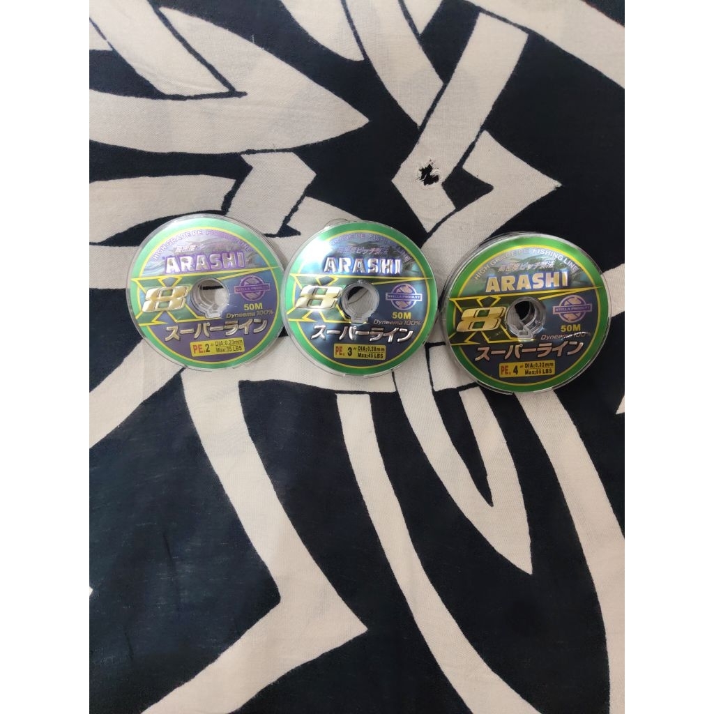 Senar Pancing PE X8 Stella Arashi