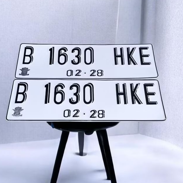 PLAT MOBIL SCOTLITE VARIASI BAHAN TEBAL