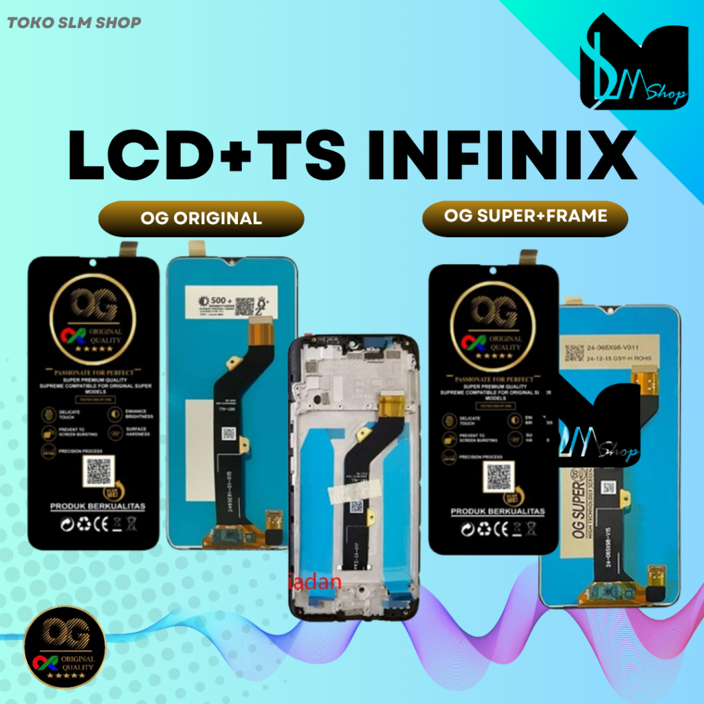LCD+TS INFINIX (X657) SMART 5/X657/X657C/HOT 10 LITE/X657B/SPARK 6 GO-KE5/KE5J/KE5K/SPARK GO 2020/20
