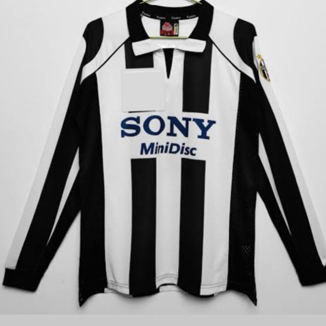 JERSEY RETRO JUVENTUS MINIDISC 1998. LONG SLEEVE