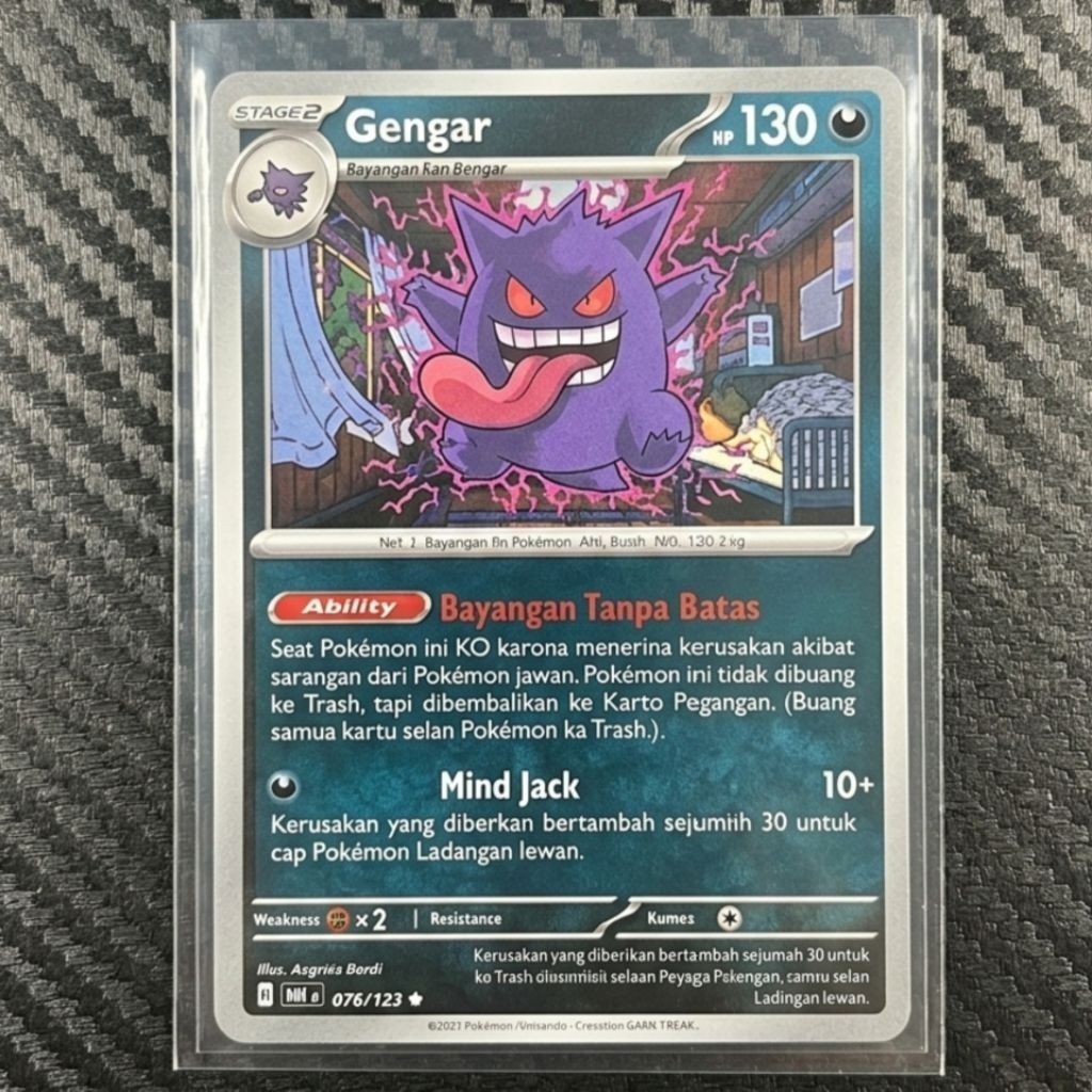 kartu gengar - TCG pokemon Indonesia
