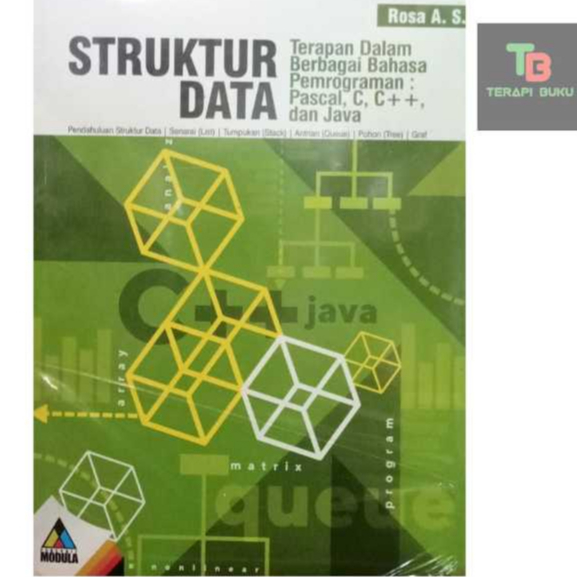 Buku Struktur Data Terapan dalam Berbagai Bahasa Pemrograman Pascal C C++ & Java - Informatika ORI