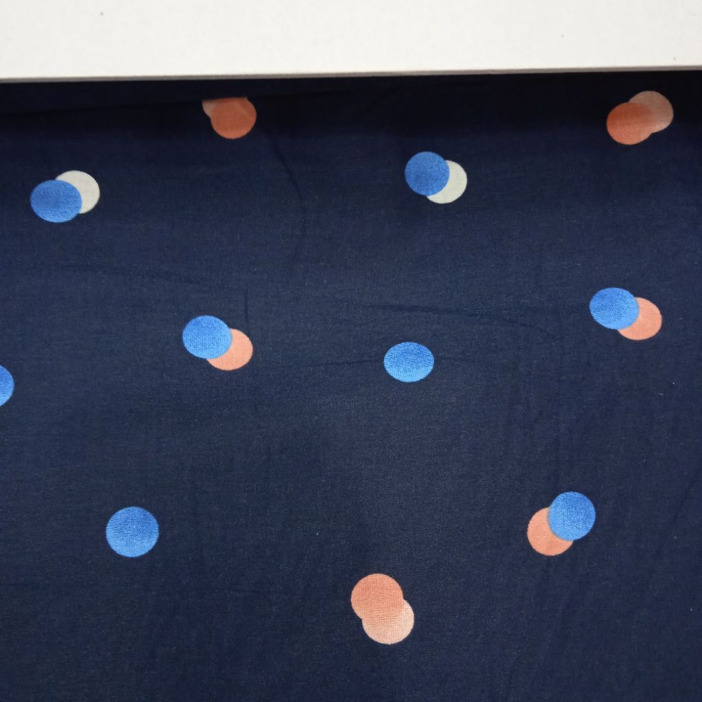 KAIN KATUN RAYON ORIGINAL PREMIUM IMPORT POLKADOT