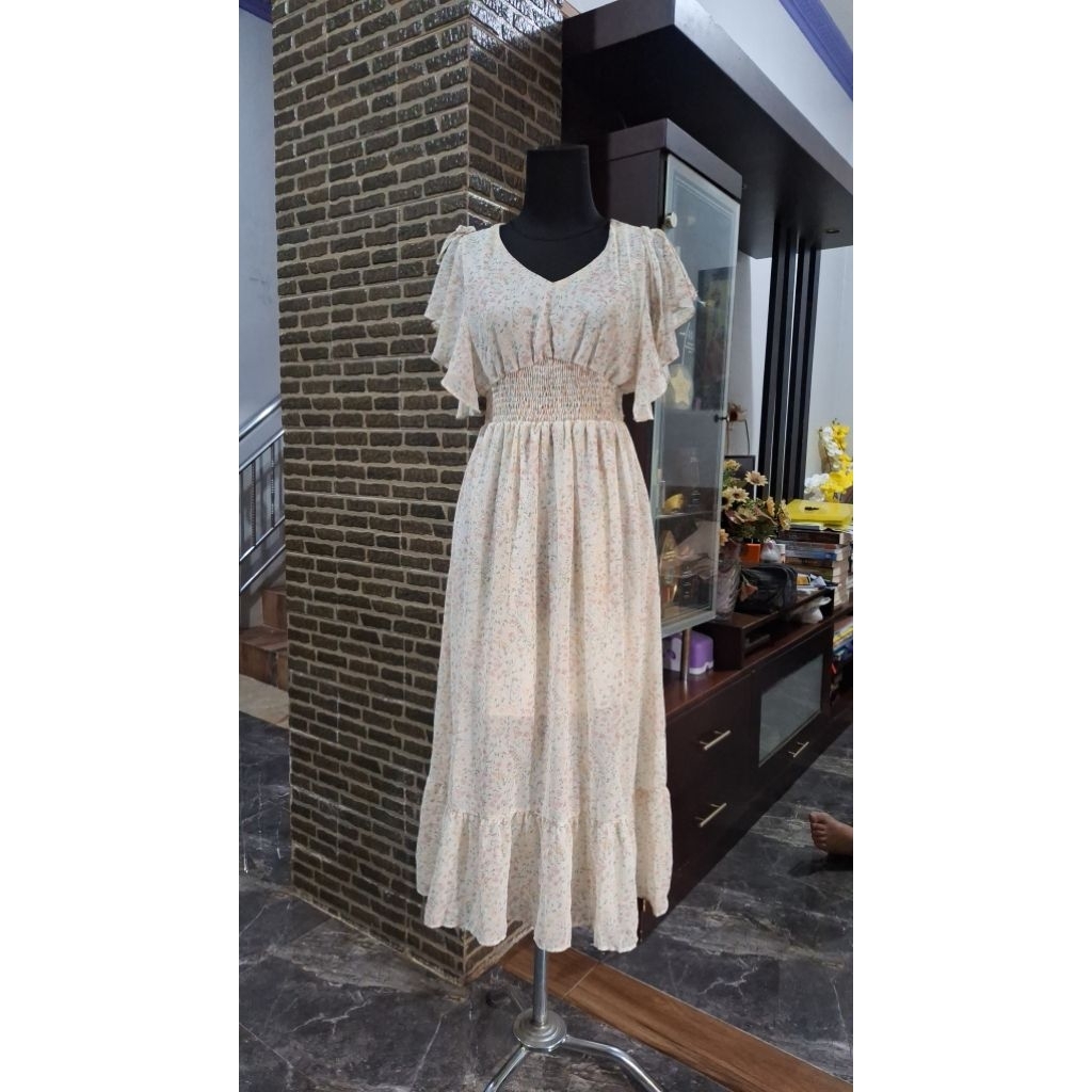 Dress sifon premium/ Dress sifon vintage /Dress party