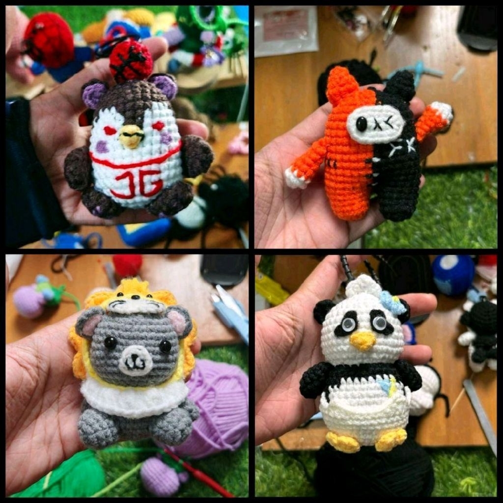 Hidden Craft | Amigurumi Guinzly Look Khuno Yuzumumu Lunar GMMTV handmade