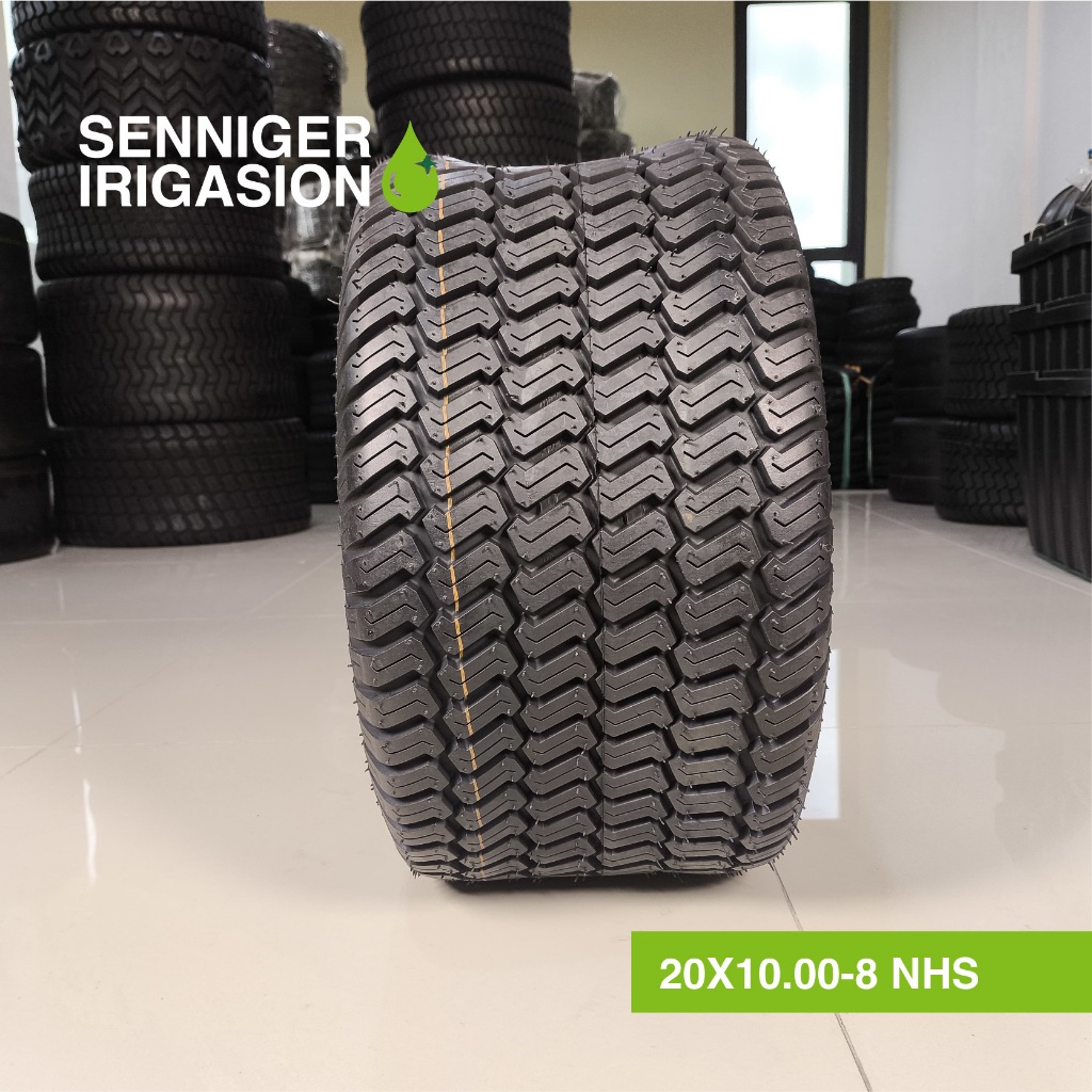 Tire 20x10-8 NHS Turf Merk Wanda, Ban ATV, Traktor, Mesin Potong Rumput, Mini Truck, Golfcart