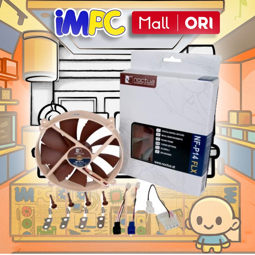 Noctua Premium NF-P14 FLX 14CM | NFP14FLX 14CM