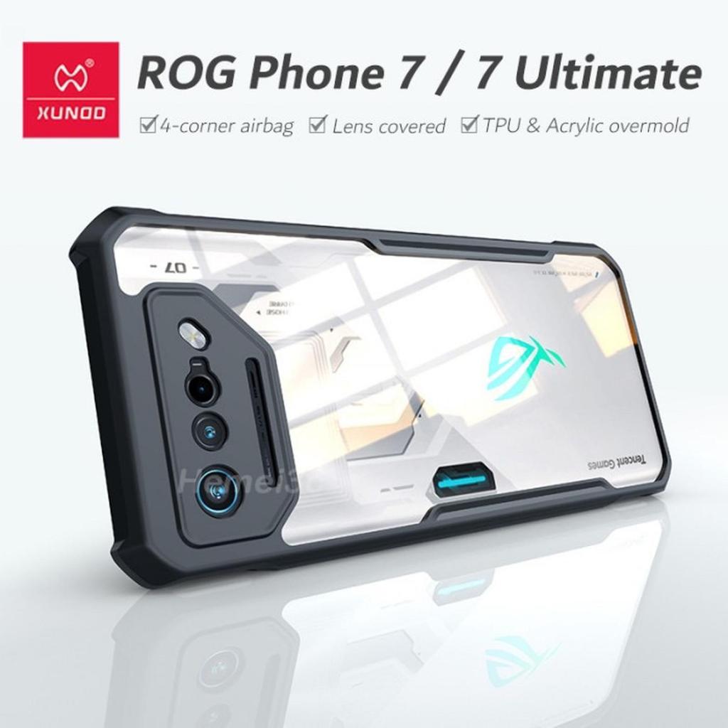 Case Asus Rog Phone 7/Rog Phone 7 Ultimate  XUNDD Design Crystal Casing