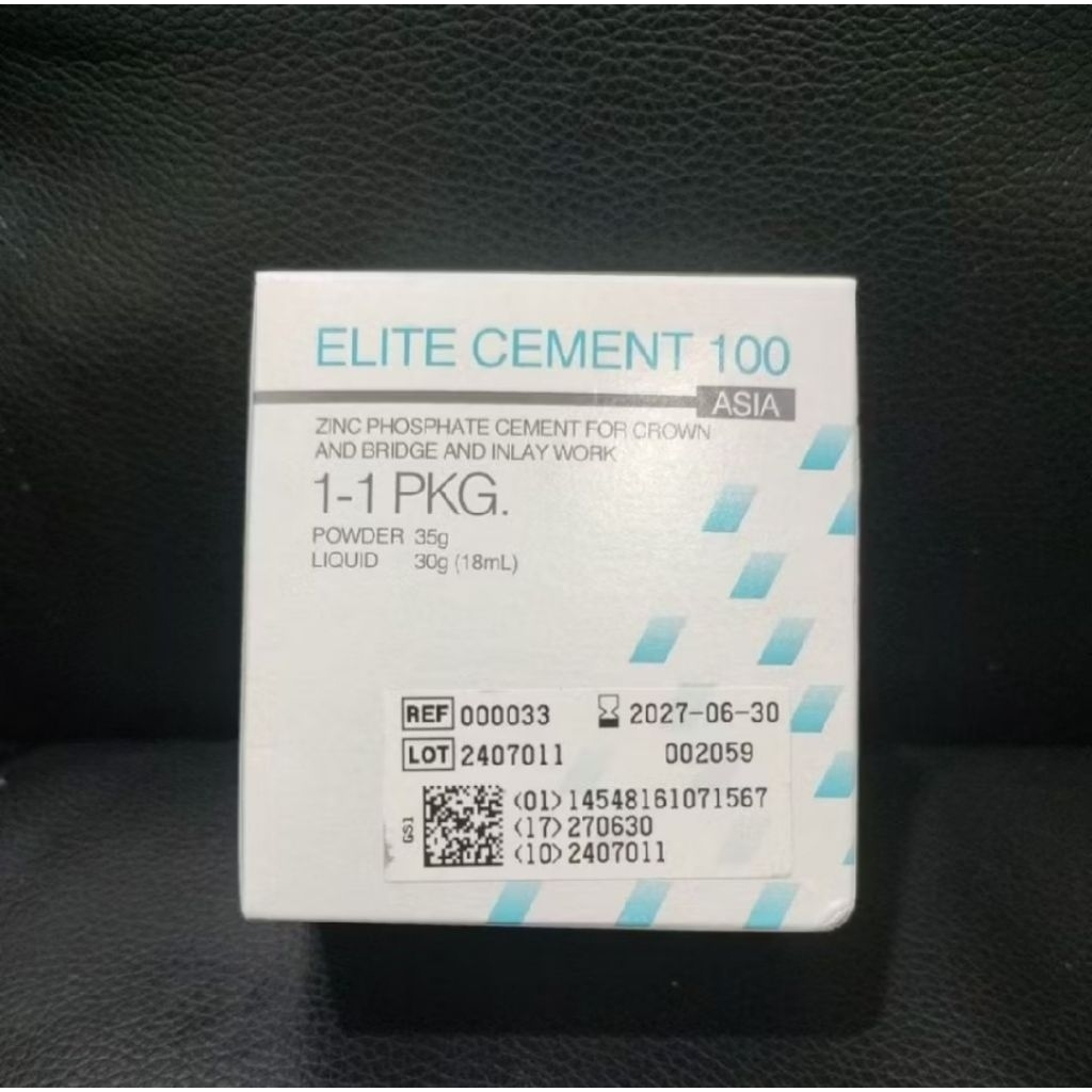 Dental GC ELITE CEMENT 100 mini pack Zinc Phospate Semen Zinc Fosfat Lem Crown Gigi palsu