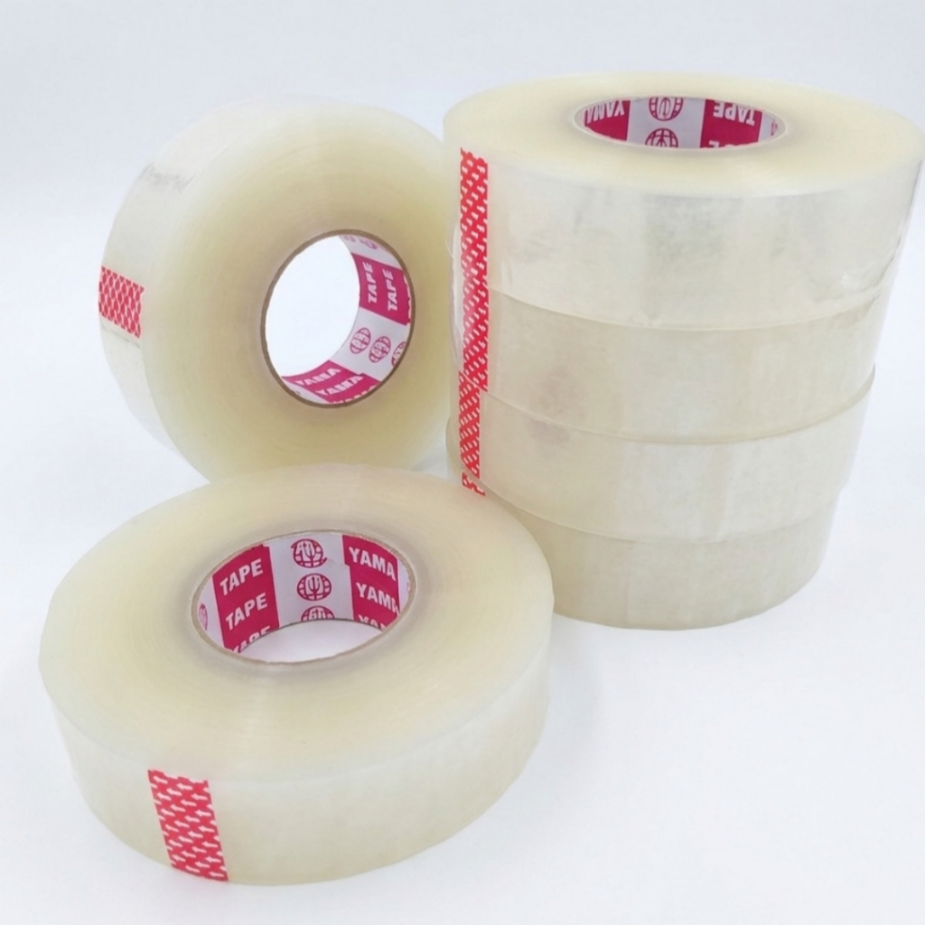 LAKBAN BENING KACA 1000 YARD - 45MM X 1000 YARD YAMATAPE - LAKBAN PACKING JUMBO