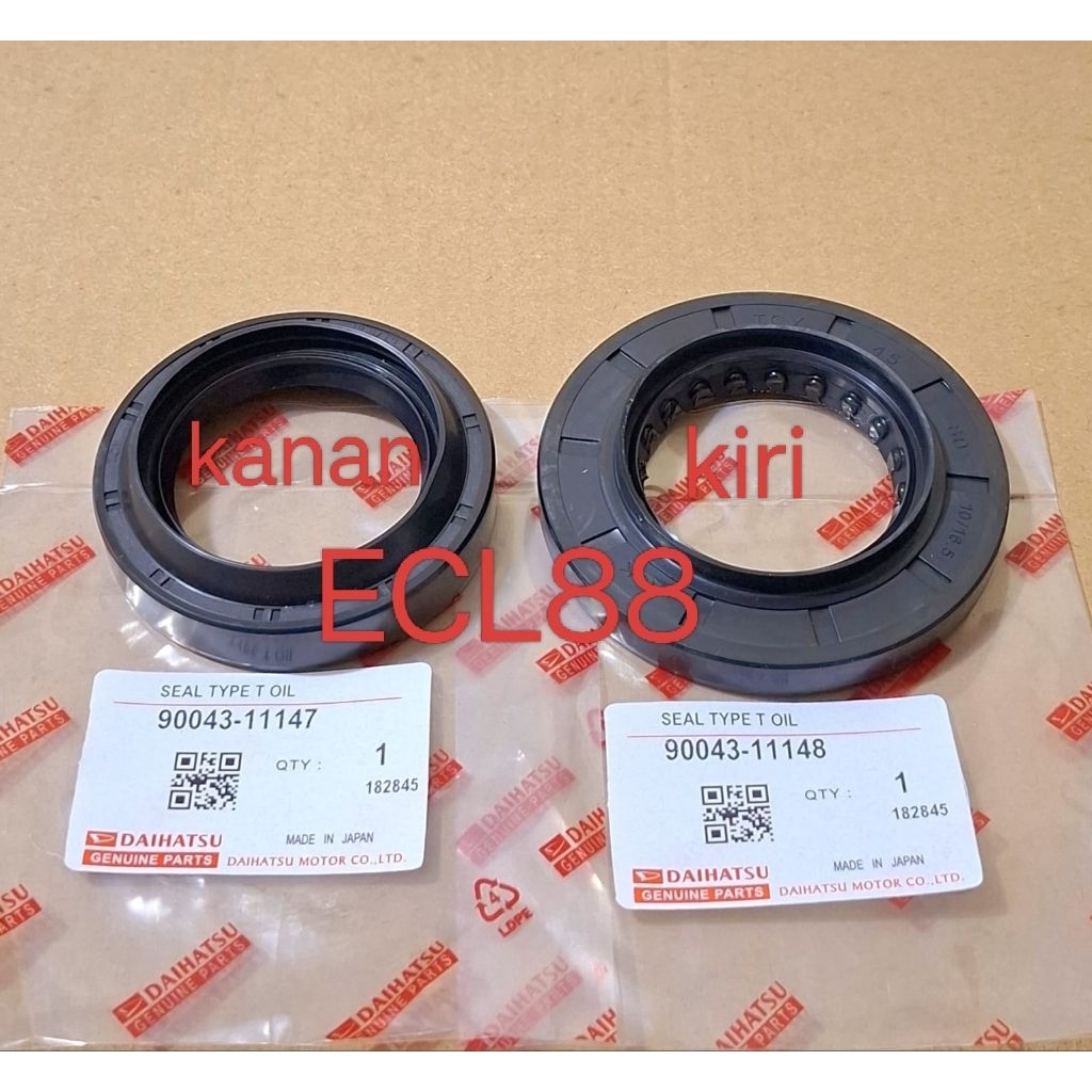 OIL SEAL DRIVE SHAFT AS RODA PINION GARDAN CHARADE CLASSY G11 / 102 1SET