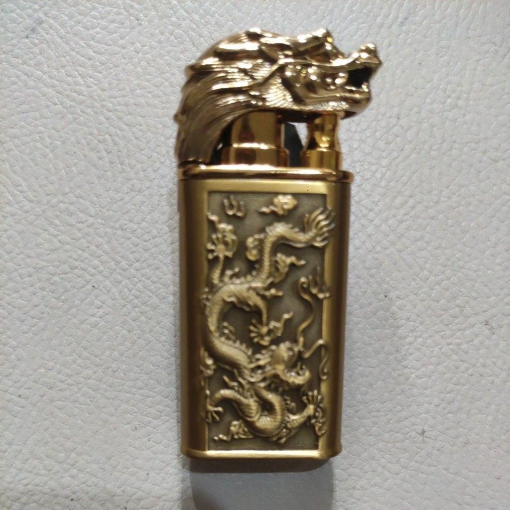 Korek Api Gas denting Bara Double Las Jet Torch Lighter