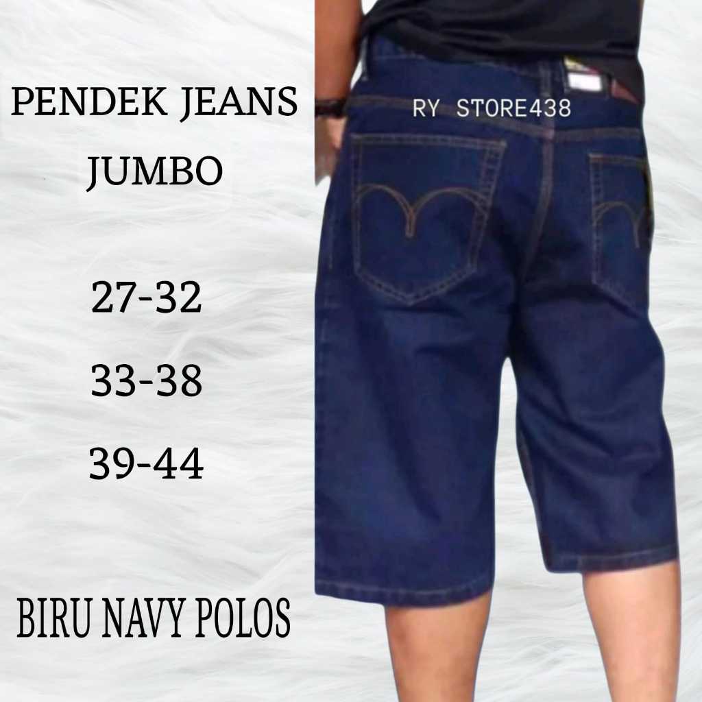 L&S CELANA PENDEK JEANS PRIA DIBAWAH LUTUT